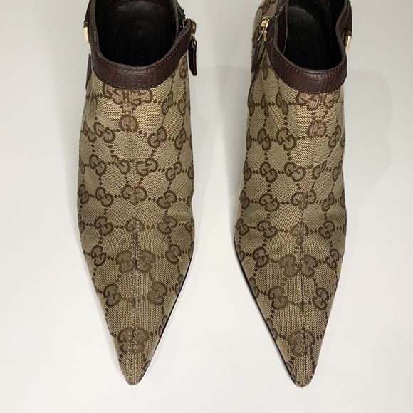 Gucci Brown Ankle Boots & Booties - Picture 3 of 12